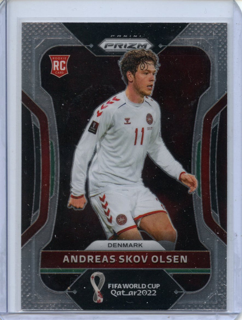 2022 Panini Prizm FIFA World Cup Qatar Andreas Skov Olsen