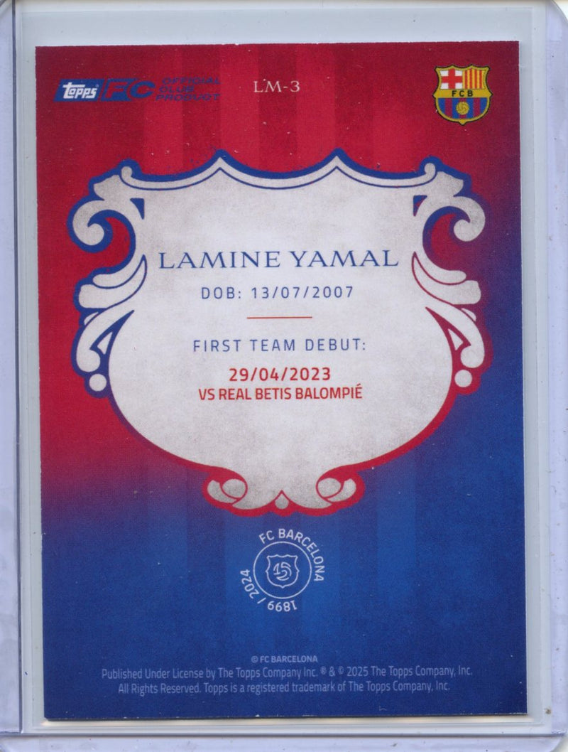 2024-25 Barcelona 125th Anniversary Lamine Yamal La Masia