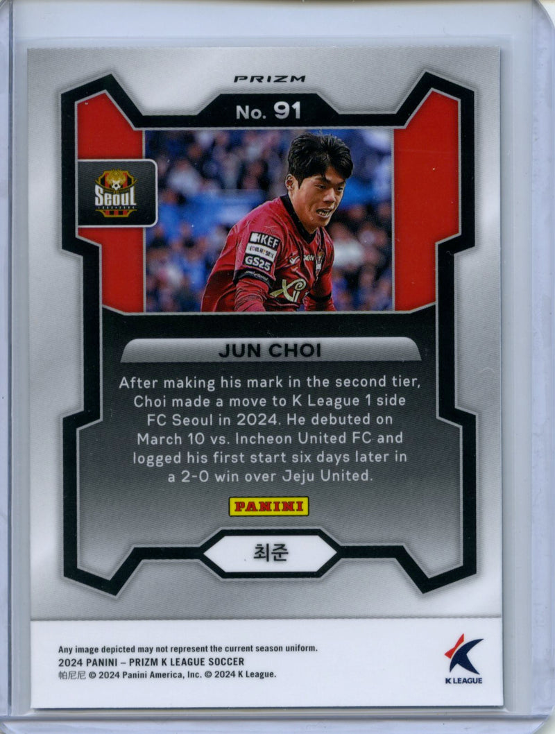 2024 Prizm K-League Soccer Jun Choi Genesis