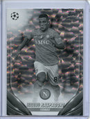 2023-24 Topps UEFA CC Giacomo Raspadori Black And White Icy Foil 122/150
