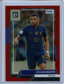 2022-23 Donruss FIFA Kylian Mbappe Optic Red 1/165