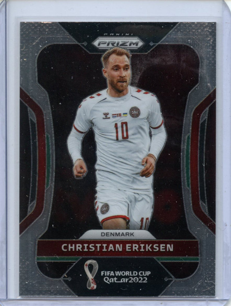 2022 Panini Prizm FIFA World Cup Qatar Christian Eriksen