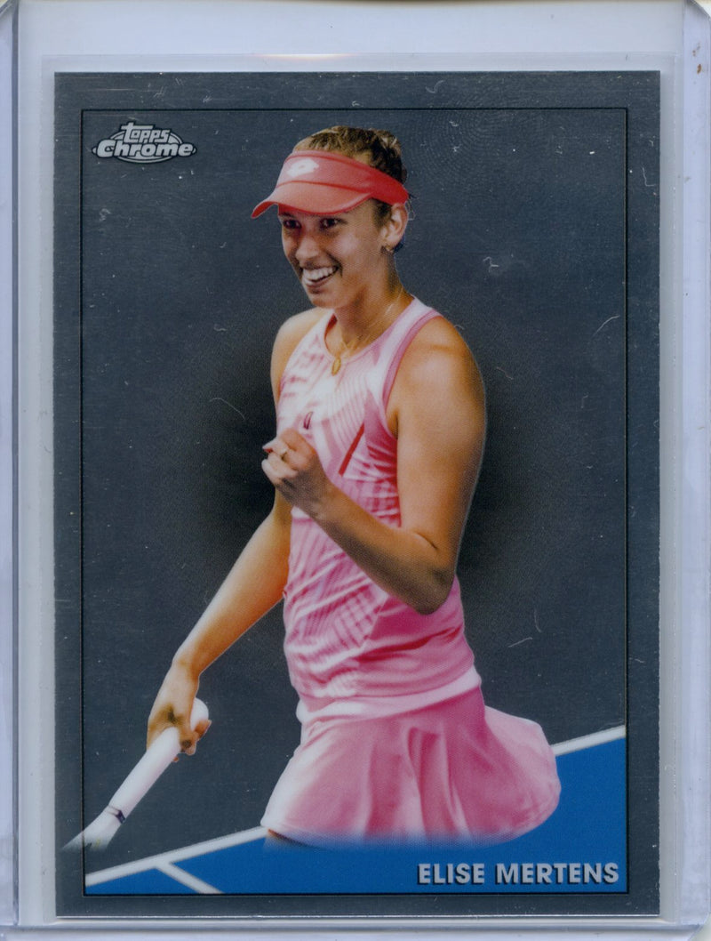 2021 Topps Chrome Tennis Elise Mertens