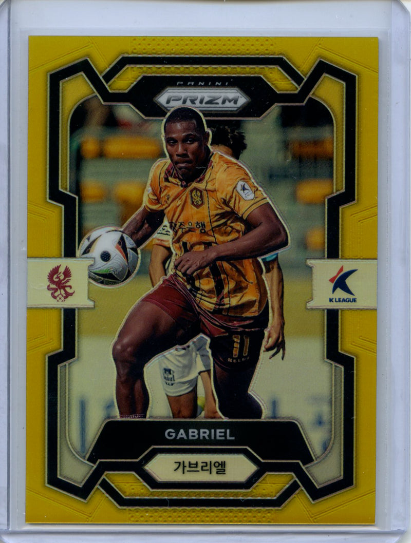 2024 Prizm K-League Soccer Gabriel Gold Prizm 8/10