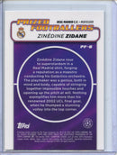 2024-25 Topps Finest UEFA Zinedine Zidane Prized Footballers
