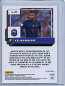 2022-23 Donruss FIFA Kylian Mbappe Optic Red 1/165