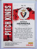 2025-26 Panini Pitch Kings Sergio Herrera Pink 52/99
