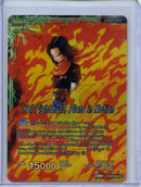 Android 20 & Dr. Myuu (Front) Hell Fighter 17, Plans In Motion (Back) - Power Absorbed BT20-055 UC Foil