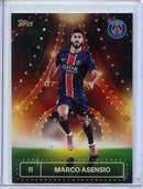 2024-25 Topps PSG Team Set Marco Asensio Parisian Performers Static Foil