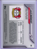 2019-20 Topps Chrome UEFA CL Lukas Hradecky Sapphire Refractor