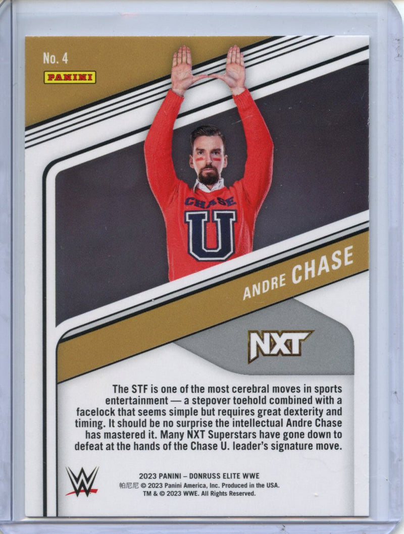 2023 Panini Donruss Elite WWE Andre Chase Red