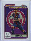 2024-25 Topps Finest UEFA Neymar Jr Prized Footballers