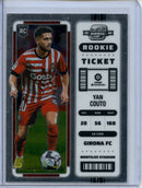 2022-23 Chronicles Soccer Yan Couto Contenders Optic Rookie Ticket