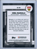 2021-22 Topps Bundesliga Stadium Club Chrome Orel Mangala Ball Artists