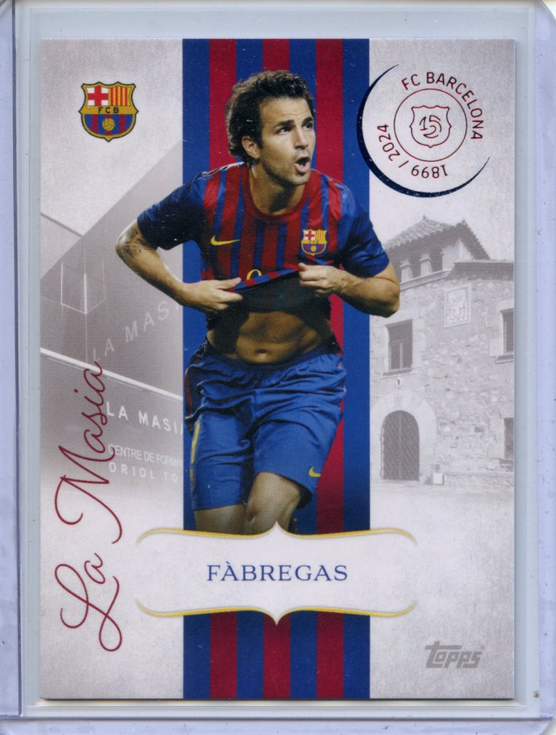 2024-25 Barcelona 125th Anniversary Cesc Fabregas La Masia
