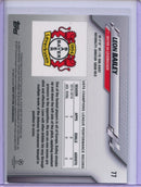 2019-20 Topps Chrome UEFA CL Leon Bailey Sapphire Refractor