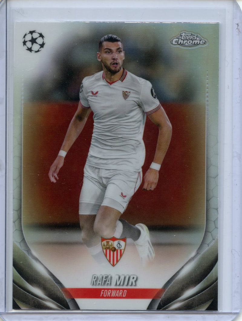 2023-24 Topps Chrome UEFA Rafa Mir Refractor