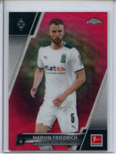 2021-22 Topps Chrome Bundesliga Soccer Marvin Friedrich Magenta Wave 328/399