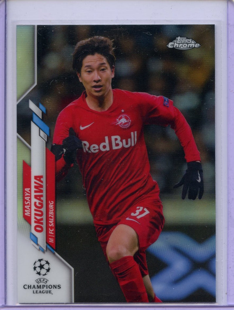 2019-20 Topps Chrome UEFA CL Masaya Okugawa Refractor