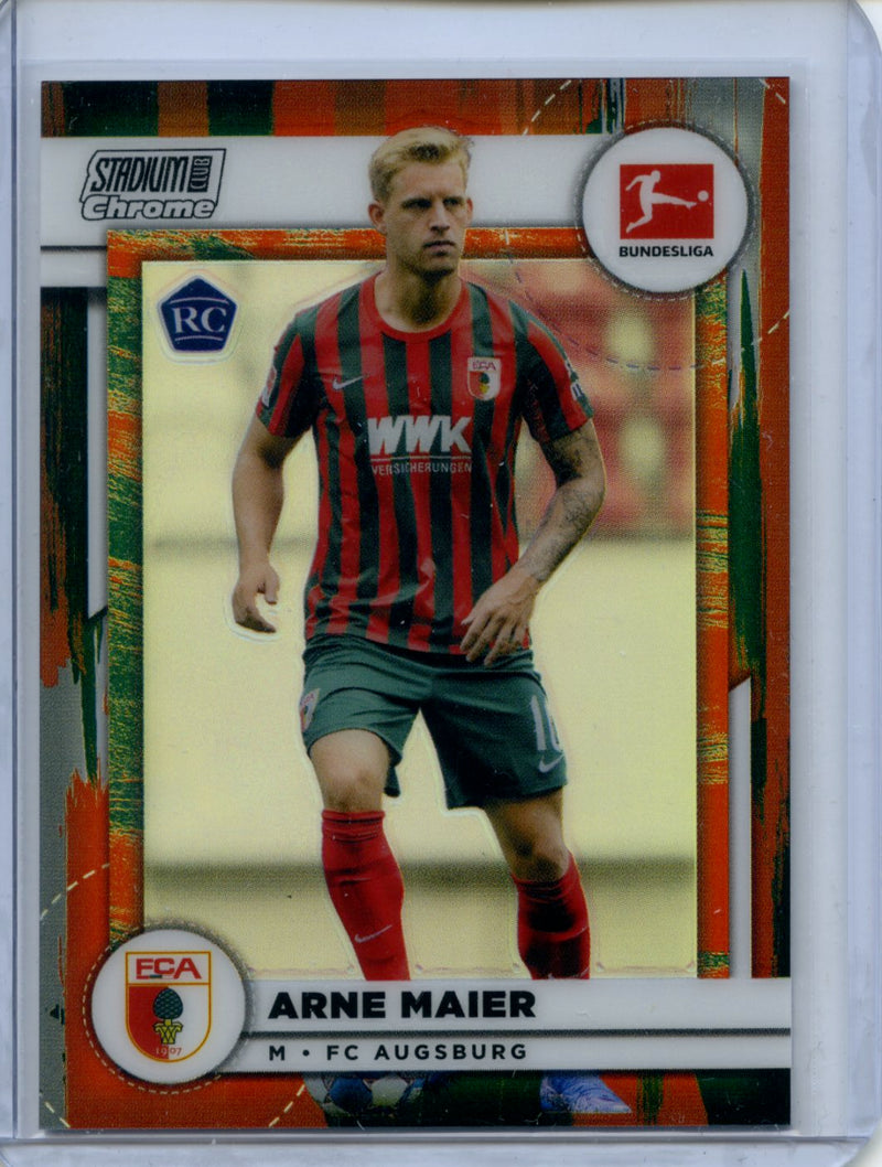 2021-22 Topps Bundesliga Stadium Club Chrome Arne Maier Ball Artists