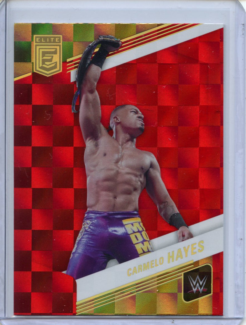 2023 Panini Donruss Elite WWE Carmelo Hayes Red