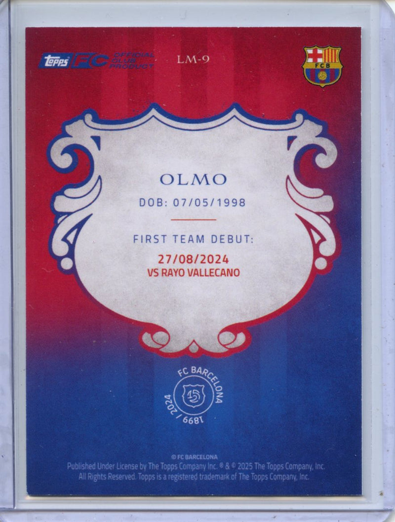 2024-25 Barcelona 125th Anniversary Dani Olmo La Masia