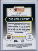 2023-24 Topps Merlin UEFA Gavi Rose Gold Shimmer 18/299