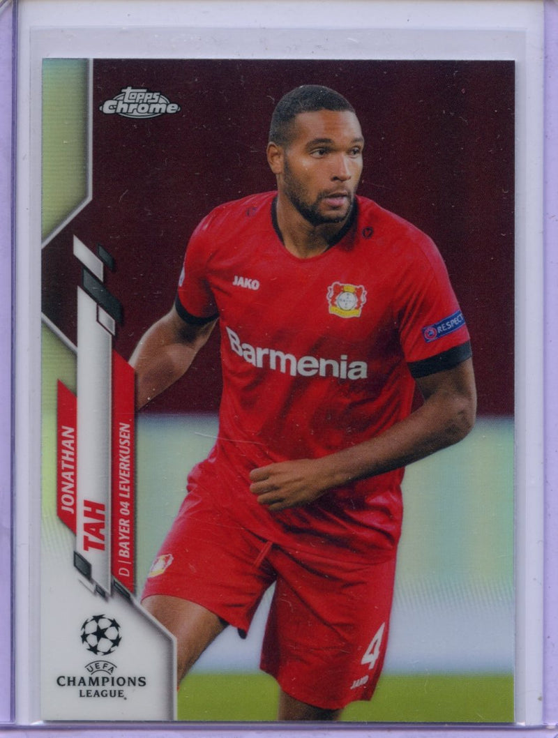 2019-20 Topps Chrome UEFA CL Jonathan Tah Refractor