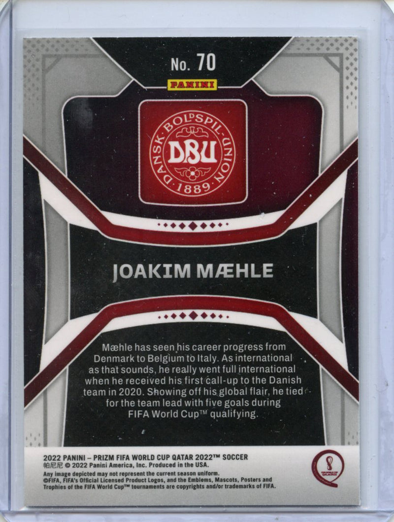 2022 Panini Prizm FIFA World Cup Qatar Joakim Maehle