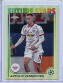 2024-25 Topps Chrome UEFA Club Comps Arthur Vermeeren Refractor
