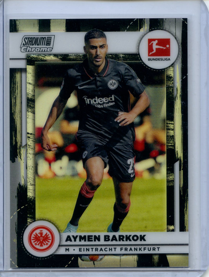 2021-22 Topps Bundesliga Stadium Club Chrome Aymen Barkok Ball Artists