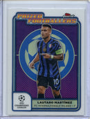 2024-25 Topps Finest UEFA Lautaro Martinez Prized Footballers