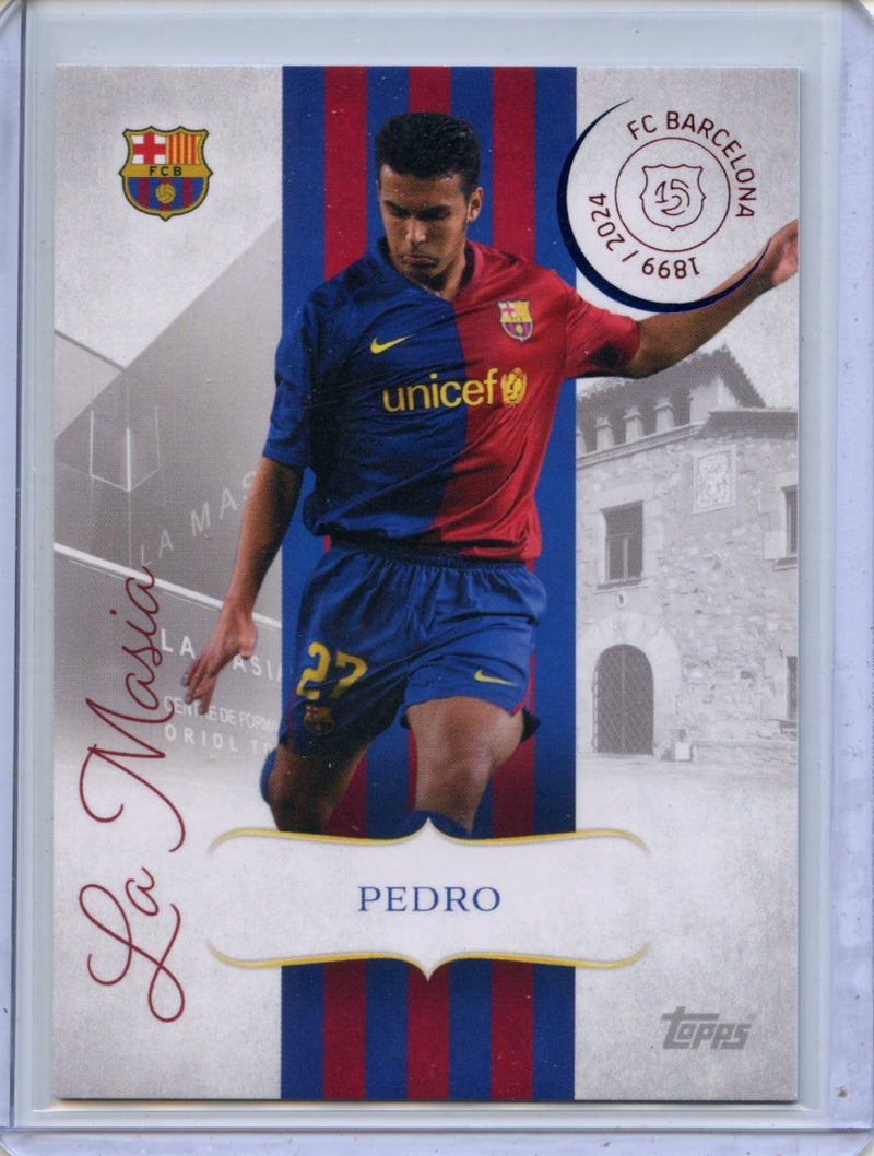 2024-25 Barcelona 125th Anniversary Pedro Rodríguez La Masia