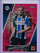 2021-22 Topps Chrome Bundesliga Soccer Amos Pieper Magenta Wave 11/399