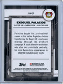 2021-22 Topps Bundesliga Stadium Club Chrome Exequiel Palacios Ball Artists
