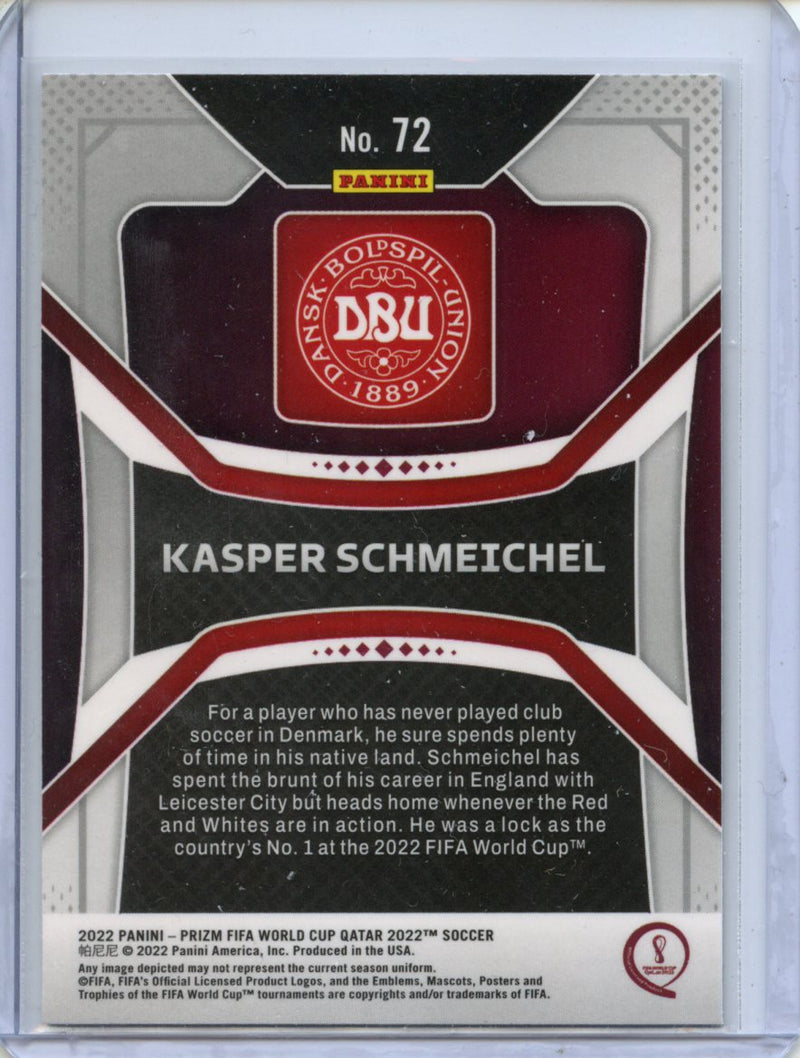 2022 Panini Prizm FIFA World Cup Qatar Kasper Schmeichel