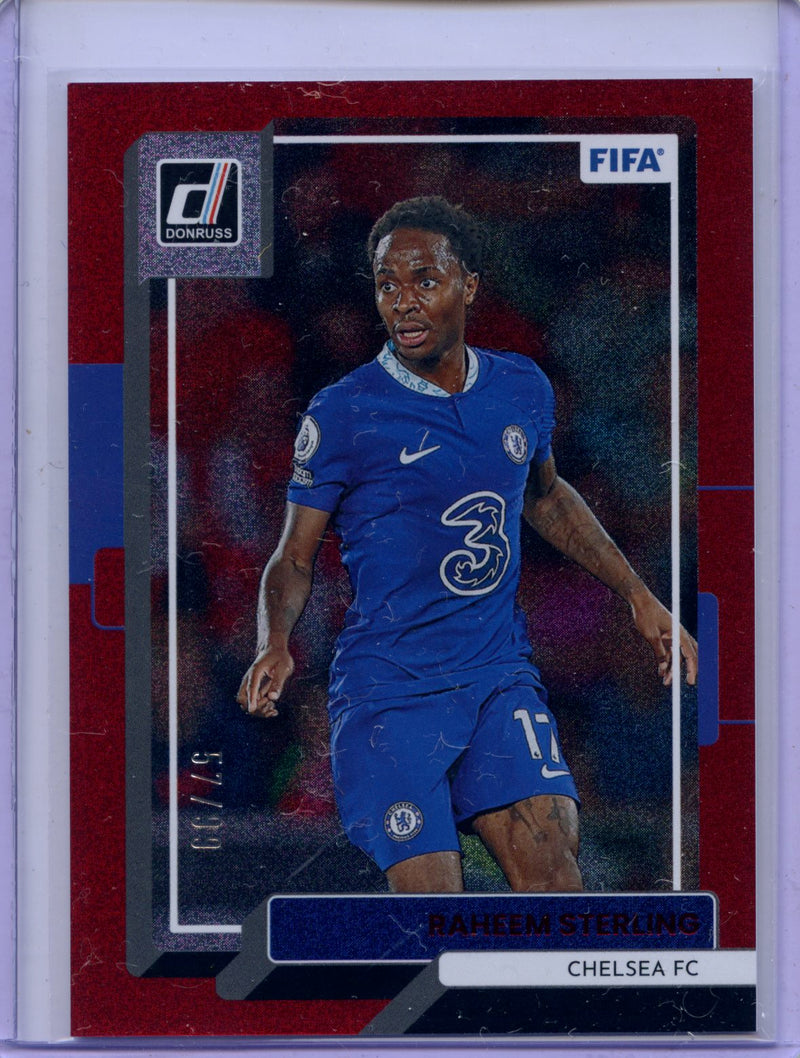 2022-23 Donruss FIFA Raheem Sterling Red 57/99