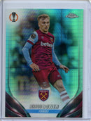 2023-24 Topps Chrome UEFA Jarrod Bowen Aqua Prism Refractor