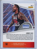 2023 Panini Donruss Elite WWE Jimmy Uso Full Throttle Teal 17/25
