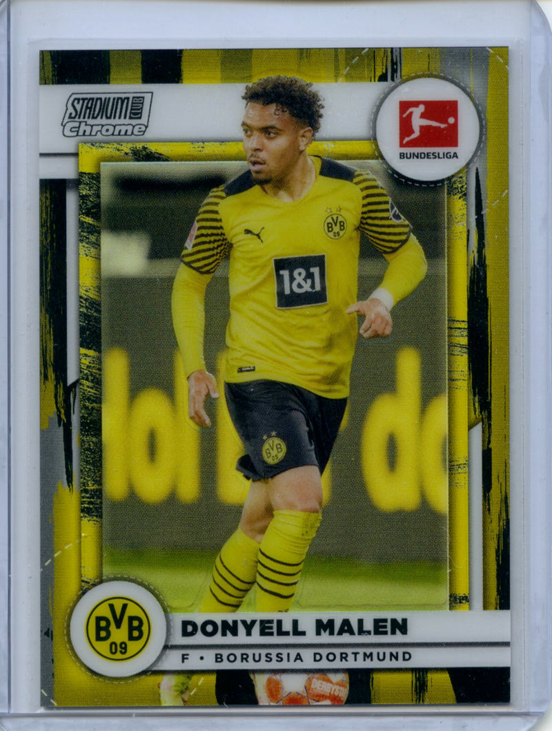 2021-22 Topps Bundesliga Stadium Club Chrome Donyell Malen Ball Artists