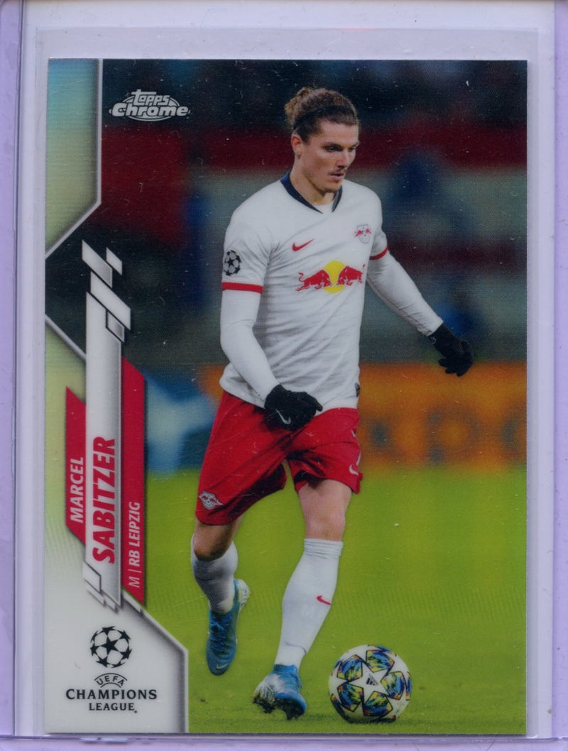 2019-20 Topps Chrome UEFA CL Marcel Sabitzer Refractor