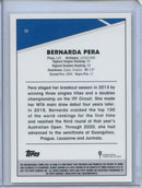 2021 Topps Chrome Tennis Bernarda Pera