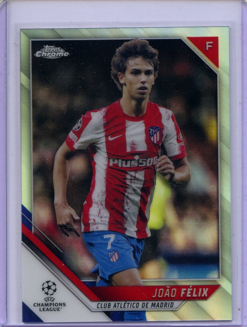 2021-22 Topps Chrome UEFA CL Joao Felix Refractor