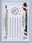 2022-23 Topps Chrome UEFA Lorenzo Lucca Black & White Ray Wave