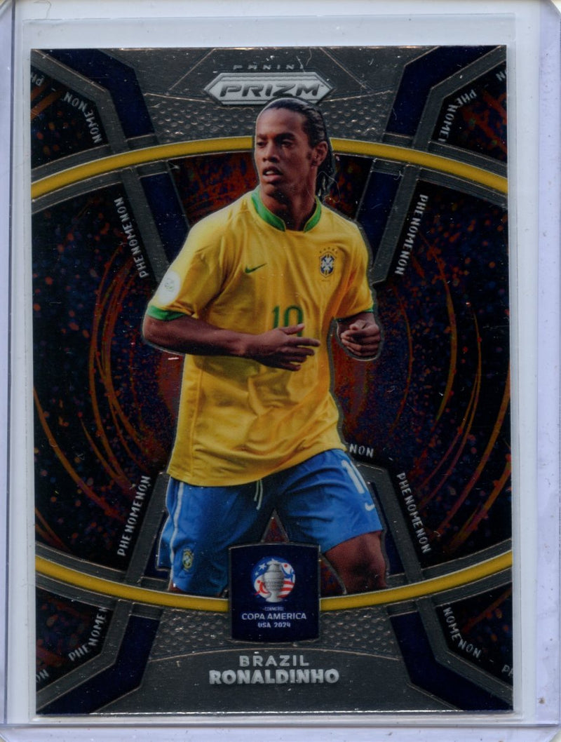 2024 Panini Prizm Copa America Ronaldinho Phenomenon