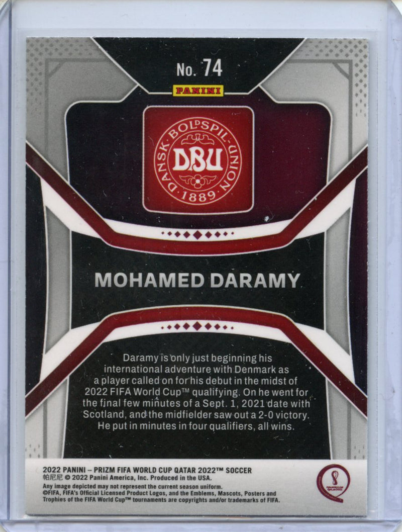 2022 Panini Prizm FIFA World Cup Qatar Mohamed Daramy