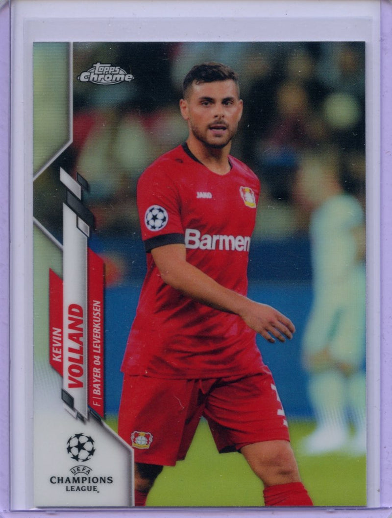 2019-20 Topps Chrome UEFA CL Kevin Volland Refractor