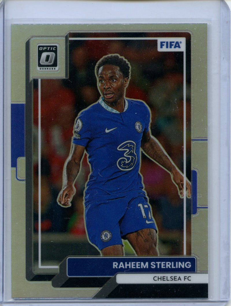 2022-23 Donruss FIFA Raheem Sterling Optic Holo
