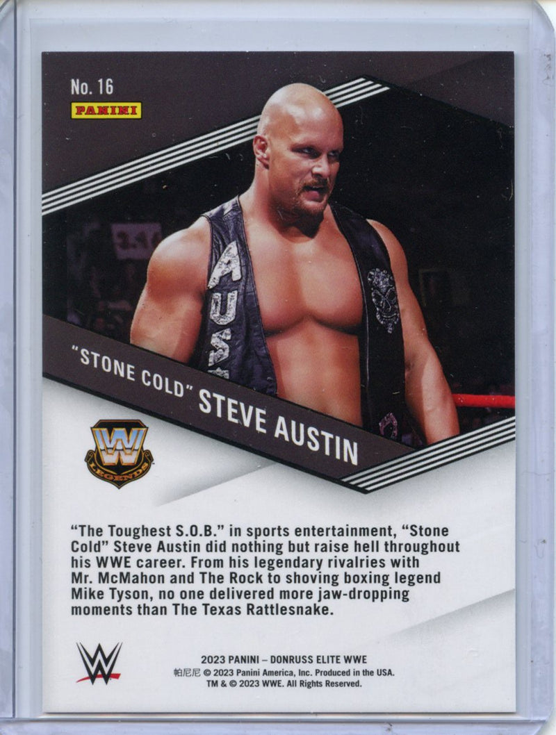 2023 Panini Donruss Elite WWE "Stone Cold" Steve Austin Spellbound T