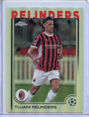 2024-25 Topps Chrome UEFA Club Comps Tijjani Reijnders Refractor